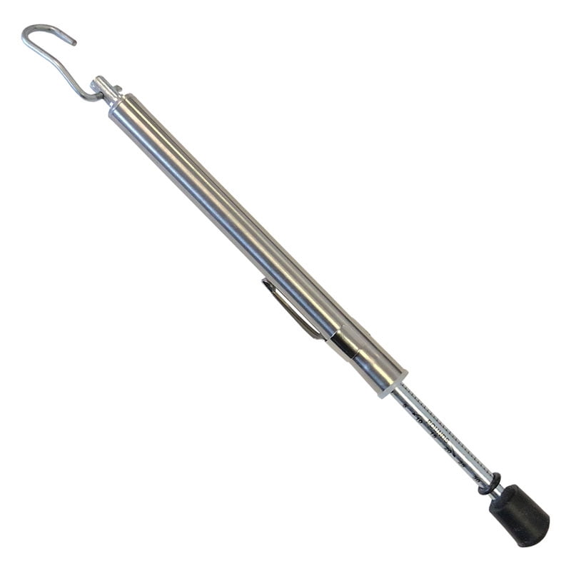 Door Pressure Gauge PushPull, 035 Lbs