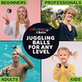 thumbnail image 2 of Juego de 3 Juggling Balls speevers Xballs para principiantes y profesionales, 2 of 8