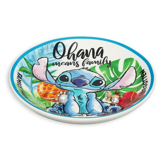 Disney Lilo and Stitch Girl's Ceramic Trinket Tray