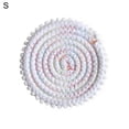 thumbnail image 2 of Hicess Coaster Eco-friendly Wear Resistant Cotton Rope Heat-insulated Placement Mat for Home, 2 of 8