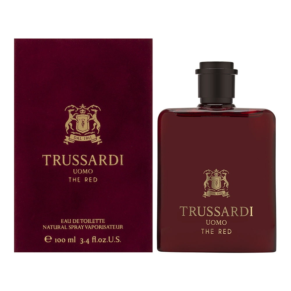 Trussardi Uomo The Red Eau de Toilette Spray 100ml/3.4oz - Walmart