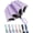 Purple, variant on Travel Umbrella with Carabiner Handle, Windproof Large Umbrellas for Rain with -Rib Structure, Portable Compact Umbrella with Reflective Strip, Backpack UV Umbrellas for Sun Protection