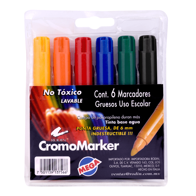 Plumon Cromo Marker Mega Rodin