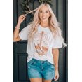 thumbnail image 1 of Women's White MUSIC CITY NASHVILLE Graphic T Shirt, 1 of 5
