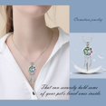 thumbnail image 3 of Cremation Jewelry Dream Catcher Urn Necklace for Ashes Flower with Feather Wings Ashes Pendant Necklace Cremation Keepsake Jewelry for Women Men Pet, 3 of 6