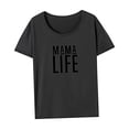 thumbnail image 4 of Camiseta de manga corta para mujer, ropa de verano, recuerdo, para viaje por la calle, playa XL, 4 of 7