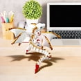 thumbnail image 5 of 3D Articulated Wyvern Figure, Gradient Color Changing Double Horns, Fully Poseable Flexible Joints, Durable Smooth Finish Collectible Decor for Home Office Study Desktop Display, A, 5 of 5