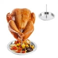 thumbnail image 2 of Support de Friteuse à Dinde Support de Poulet Support de Cuisse en Acier Inoxydable, 2 of 9