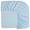 Light Blue, variant on AGUDAN Baby Crib Sheets for Boys Girls, Organic Fitted Elastic for Infant Unise, Light Blue