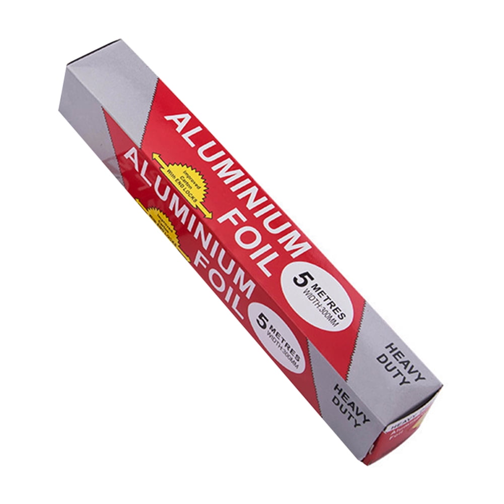 Yesbay Baking Foil 5m/10m Household Durable Nonstick Aluminum Tinfoil
