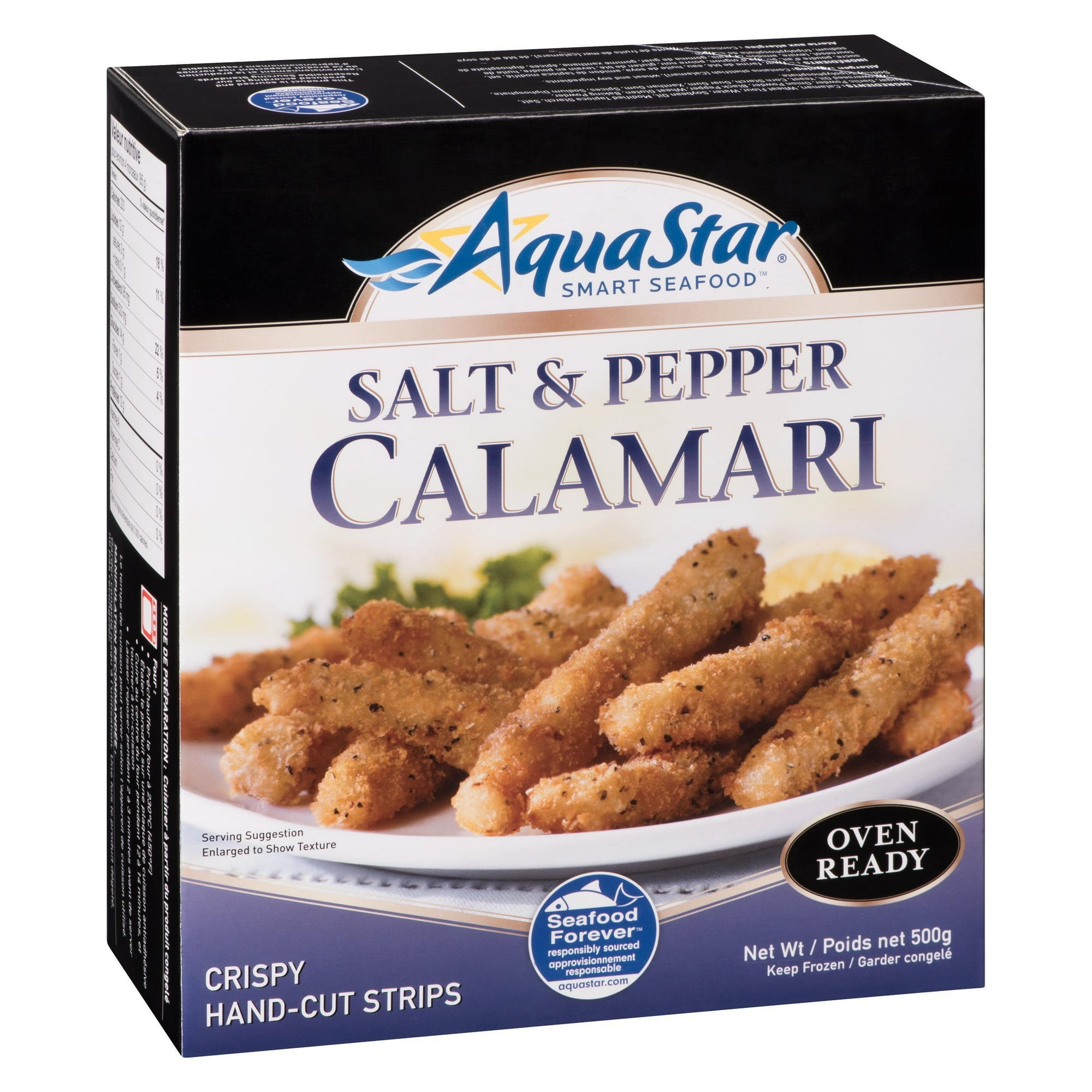 Prets A Cuire , Calmar au sel et au poivre Aqua Star