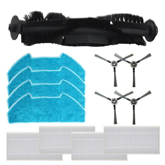 Replacement Filter Mop Cloth Side Brush Kit For Redkey R10 Robot Vacuum