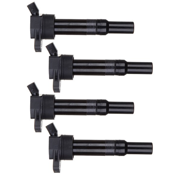 CCIYU Ignition Coils Pack Set of 4 for H-yundai Tucson/Ki-a Soul/Ki-a Forte/H-yundai Elantra 1.8L 2.0L L4 Fits for UF651 C1804 27300-2E000 273002E000