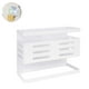thumbnail image 4 of Soporte De Almacenamiento Colgante, Estante De Almacenamiento Resistente Para Refrigerador, Estante Magnético Cargable, Organizador, Estante Lateral De Cocina Antioxidante Para Pared Yuarrent HA016167-00, 4 of 7