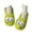 Green, variant on Wovix Cute Funny 3d Big Eye Fun Cartoon Slippers Women's Slipper Quick Drying Soft Lightweight Shower Cloud Slides Black 36-37