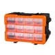 thumbnail image 1 of Estuche organizador de herramientas pequeño de almacenamiento con compartimentos de plástico para clavos, tornillos, D, 1 of 4