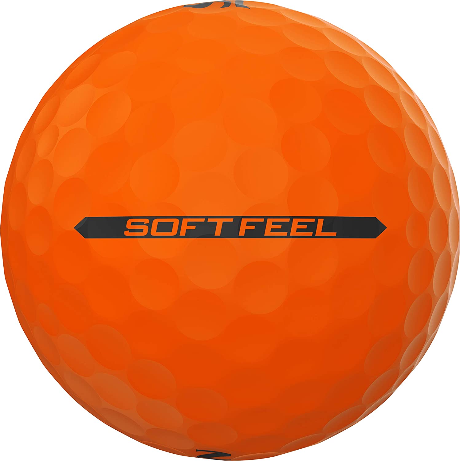 Srixon Soft Feel High Impact Golf Ball, Brite Orange, 1 lb, 12 Pieces