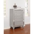 thumbnail image 2 of Homestock Modern Marvel 7-Drawer Chest: 39" W X 18" D X 56" H, Rustic Honey Finish, Solid Hardwood Fronts, English Dovetail Joinery, 158.76 Lbs, 2 of 6