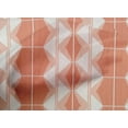 thumbnail image 4 of oneOone Cotton Poplin Fabric Triangle & Hexagon Geometric Printed Craft Fabric BTY 42 Inch Wide, 4 of 4