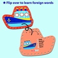 thumbnail image 4 of Kit de tarjetas con cordones KRAFUN para principiantes en preescolar con 5 unidades de transporte, 4 of 7
