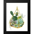 thumbnail image 2 of Popp, Grace 19x24 Black Modern Framed Museum Art Print Titled - Wild Terrarium I, 2 of 5