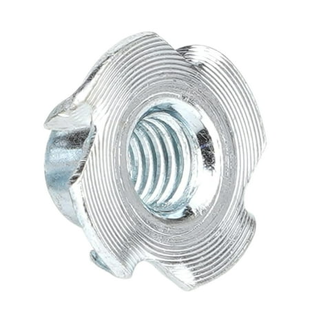 

Household Items 1/4 20，3/8 16，5/16 18 T Nut (100 Pack) ZincPlated CarbonSteel TNut 3/8 7/16 3/8 Barrel Length 4 Pronged Tee BlindNuts Threaded Inserts for Wood Rock Climbing Hold