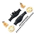 thumbnail image 2 of lionlar Metal Upgraded Easy to Install Replacements Rear Axle Housing for H12Y+ 1/12 Black, 2 of 9