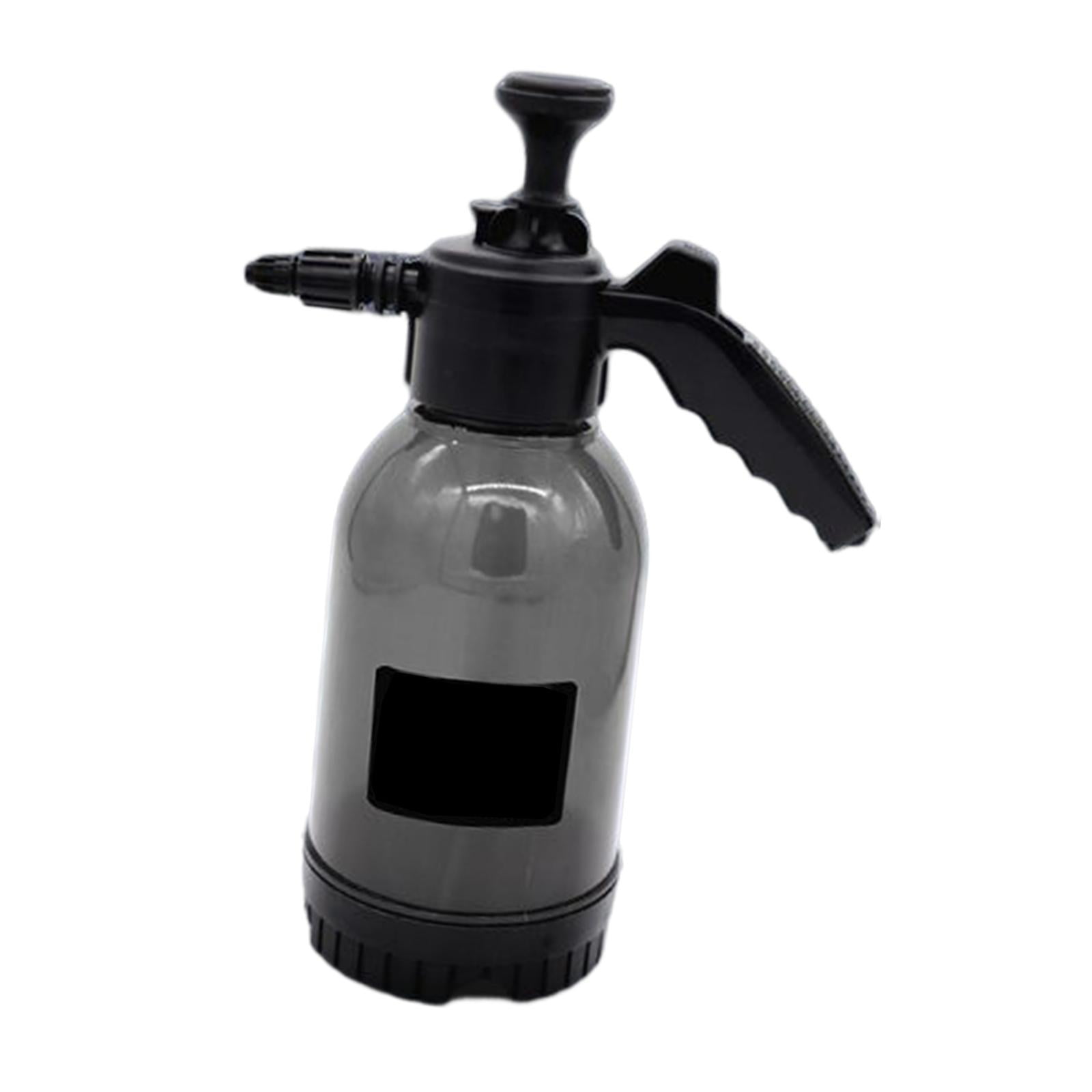 Nishiyuenyi Foaming High Pressure Foam 2L Car Hand Pump Pressure Foam for Car Window Washing Black