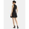 thumbnail image 2 of Madden NYC Women's Mock Neck Bubble Dress, 2 of 4