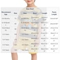thumbnail image 3 of ITSAME Toddler Boys Girls Outfit 2-Piece Cartoon Print T-Shirt & Shorts Kids Fashion Casual Set Dark Gray Size 3T, 3 of 8