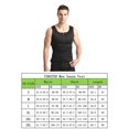 thumbnail image 2 of Men Fat Burn Fitness Top Hombres Body Shaper Chaleco Sudor Adelgazante Poliéster Shaperwear Cintura Pérdida Corsé Correr Ropa Deportiva Entrenamiento Tops, 2 of 9