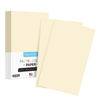 Hammermill Colored Paper, 20 lb Cream Printer Paper, 8.5 x 14-1 Ream (500  Sheets) - Made in the USA, Pastel Paper, 168040R