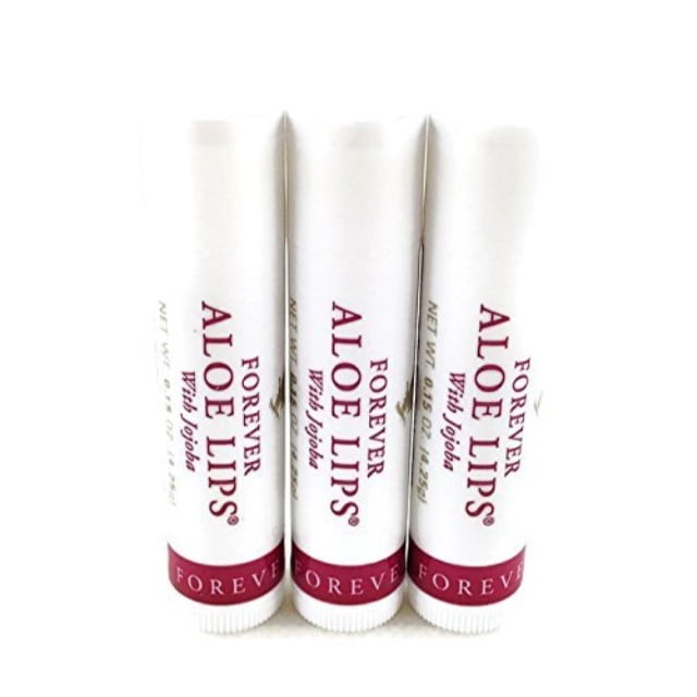 forever living 3 aloe lips balm - soothe,moisturize,heal & protect lips - Walmart.com