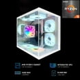 thumbnail image 5 of Zhicgcp Gaming Desktop PC, Amd Ryzen 5 5600GT, AMD Radeon Graphics, 16GB Ram, 512GB SSD, Windows 11 Home, 5 of 5