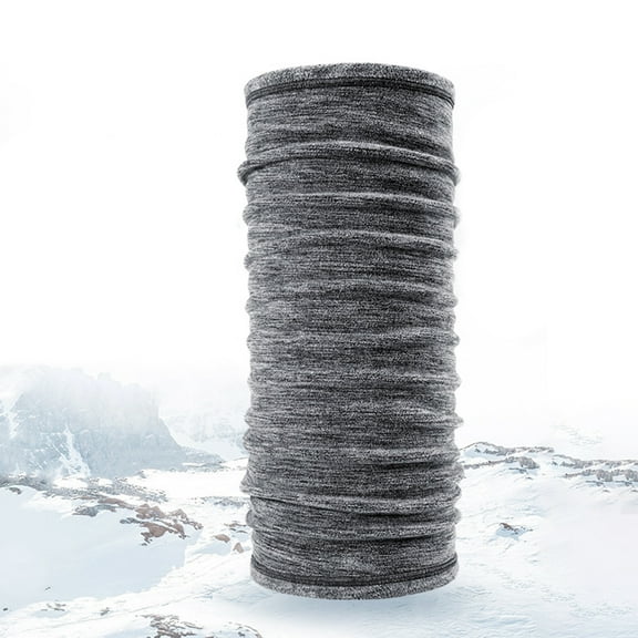 Neck Warmer Gaiter - Winter Thicken Soft Elastic Fleece Skiing Face Scarf Mask