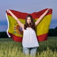 thumbnail image 2 of Vispronet 3ft x 5ft Spain Flag, 6ft Flagpole, Mounting Bracket, 2 of 8