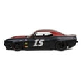 thumbnail image 4 of Jada 32303 1969 Chevrolet Camaro No.15 Jeeger Bigtime Muscle 1 by 24 Scale Diecast Model Car, Matt Black & Red(Selections May Vary), 4 of 4