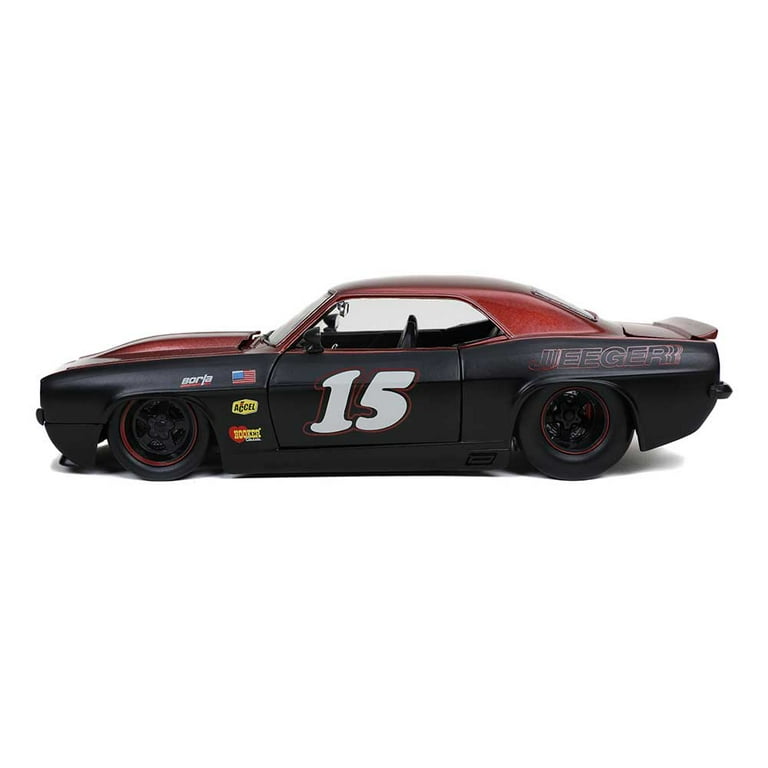 Jada 32303 1969 Chevrolet Camaro No.15 Jeeger Bigtime Muscle