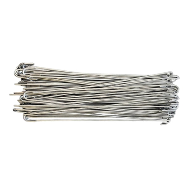 100 piezas de amarres para cercas de malla ciclónica. Herramientas de sujeción prácticas y fáciles de instalar. 18 cm