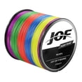 thumbnail image 1 of 300m 4 Brins Fil de Pêche Tressé Super Résistant Multifilament 10 12 18 28 35 40 50 62 82 LB Multicolore 300m 2.0, 1 of 6