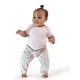thumbnail image 2 of Gerber Baby Girls Microfleece Pants, 4-Pack, (Newborn - 24 Months), 2 of 11