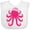 AA-White, variant on Inktastic Octopus Ocean Sea Creature Girls Girls Baby Bib