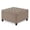 Linen, variant on Classic Square Button Tufted Storage Ottoman Faux Leather Upholstered Coffee Table With Nailhead Trims