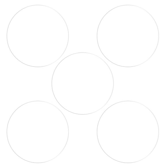 Uxcell 33mm Soft TPU Anti Scratch HD Clear Round Watch Glass Screen Protectors 5 Pack