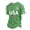 Green, variant on Zimjoy USA 250 Anniversary Men's Waffle T Shirts Patriotic Crew Neck Short Sleeve T-shirts Flag Print Independence Day Tee Shirts, Black L