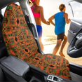 thumbnail image 4 of Uourmeti Geometric Diamond Pattern Car Seat Towel Cover, Universal Terry Cloth Liner Suitable for Cars, Trucks and SUVs, 4 of 7