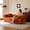 Tangerine + Fabric + Steel + Foam + 3 Seat, variant on 78.8" Compression Sofa,Convertible Floor Sofa Bed-with Pillow Back Support Armrest,Comfy Futon Couch Sleeper Bed,Loveseats Boneless Modular Sectional Sofa,Corduroy fabric,for Living Room,Bedroom,Grey