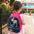 thumbnail image 5 of Howls Moving Castle Backpacks Lightweight Casual Bookbags Travel Daypack Bookbags, 5 of 6