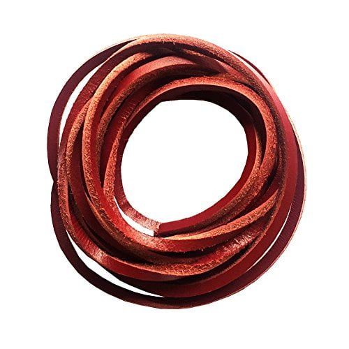 red flat boot laces