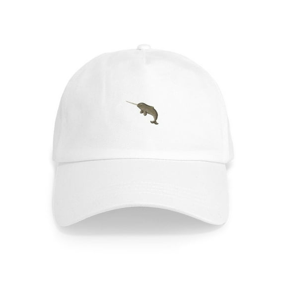 CafePress - Narwhal Cap - Adjustable 100% Brushed Unisex Casual Cotton Baseball Cap, Beige, 1
